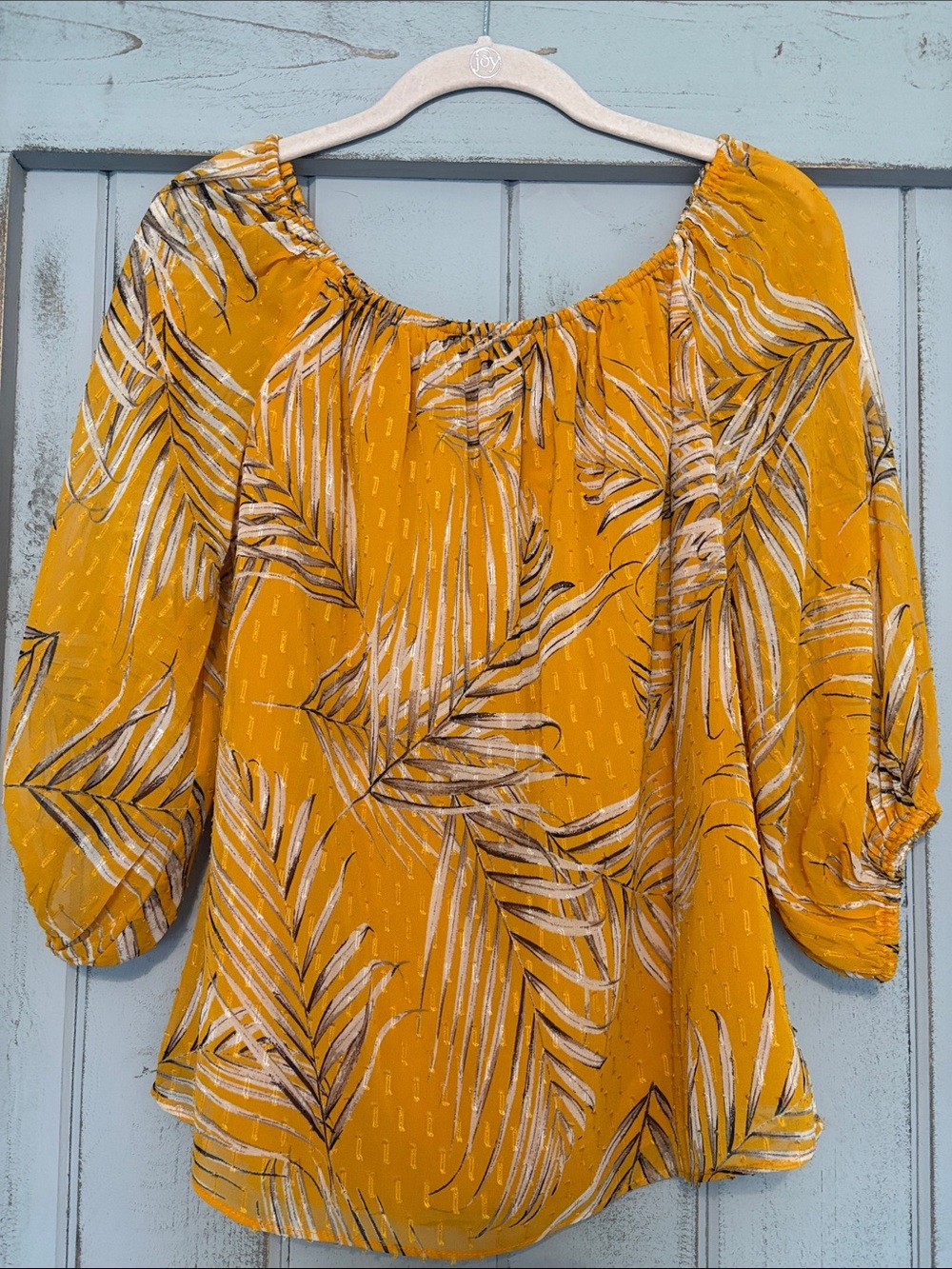 White House Black Market off shoulder top